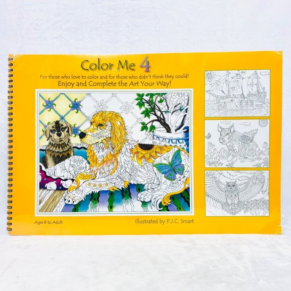 Color Me Your Way #4 Adult Coloring Book - NEW - Picture 1 of 7
